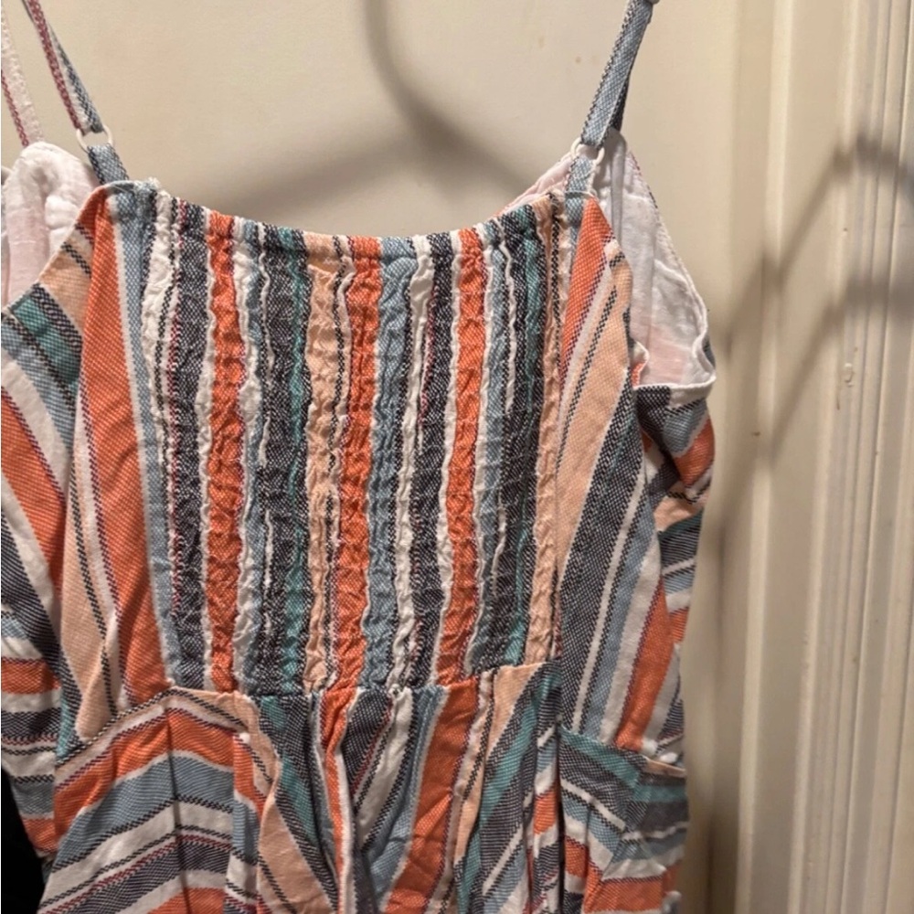 Striped Button Top - Picture 2 of 3